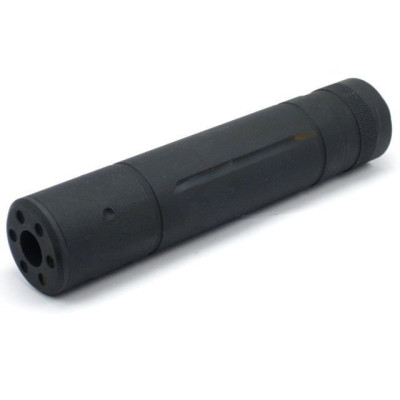 Silenciador metalico 145x31mm negro