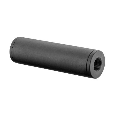 Silenciador de aluminio de 150x34mm