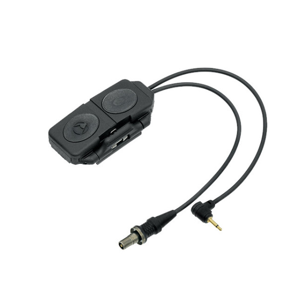 Doble interruptor negro WADSN