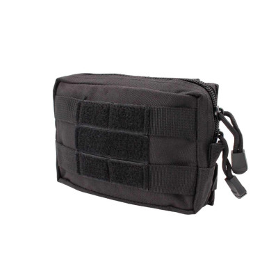 Bolsito molle rectangular pequeño velcro negro