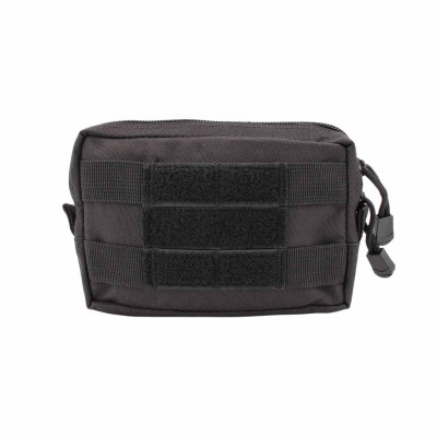 Bolsito molle rectangular pequeño velcro negro