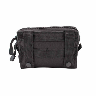 Bolsito molle rectangular pequeño velcro negro
