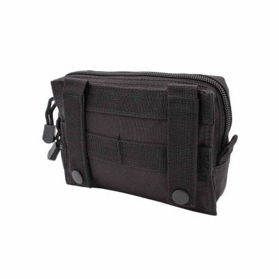 Bolsito molle rectangular pequeño velcro negro