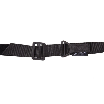 Cinturon doble hebilla rescate 125cm negro