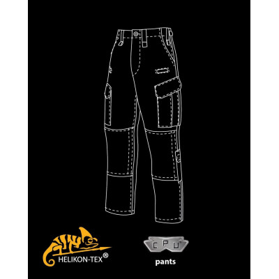 Pantalones Ripstop Negro