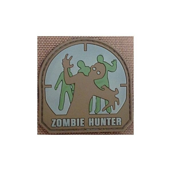 Parche PVC Cazador de Zoombies